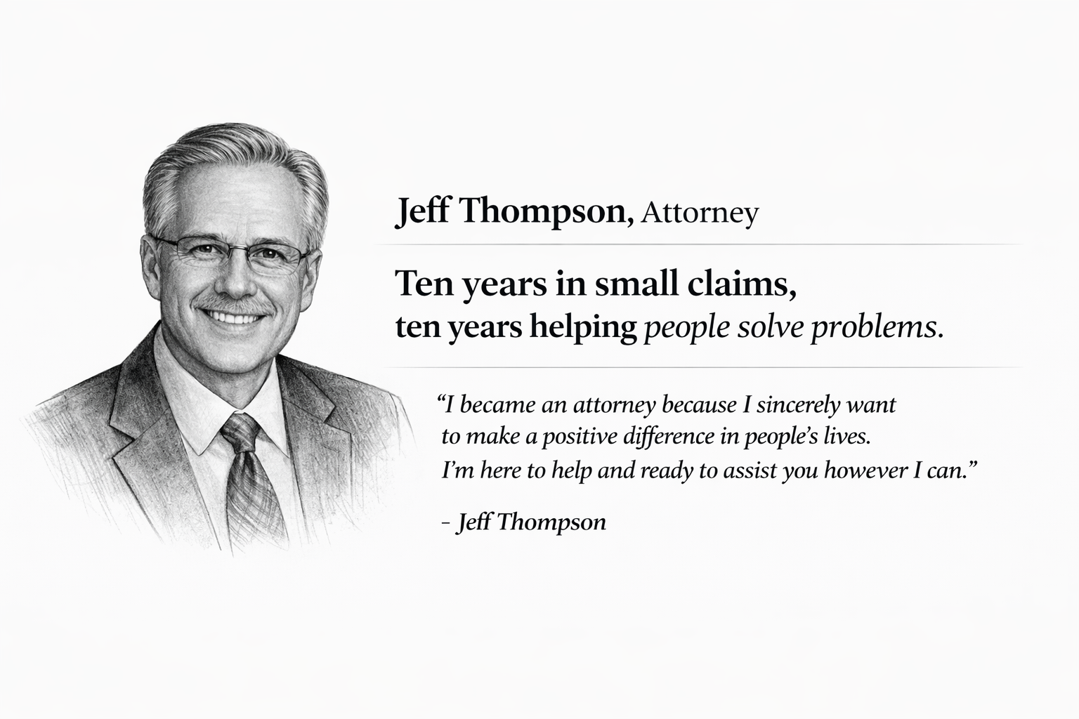 Jeff Thompson, Attorney